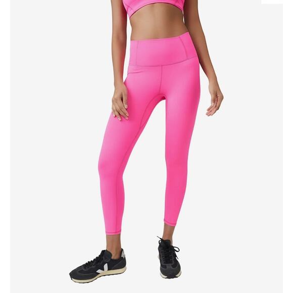 Free people FP Movement Never Better Leggings Color:Hot Pink Sz small - Picture 1 of 7